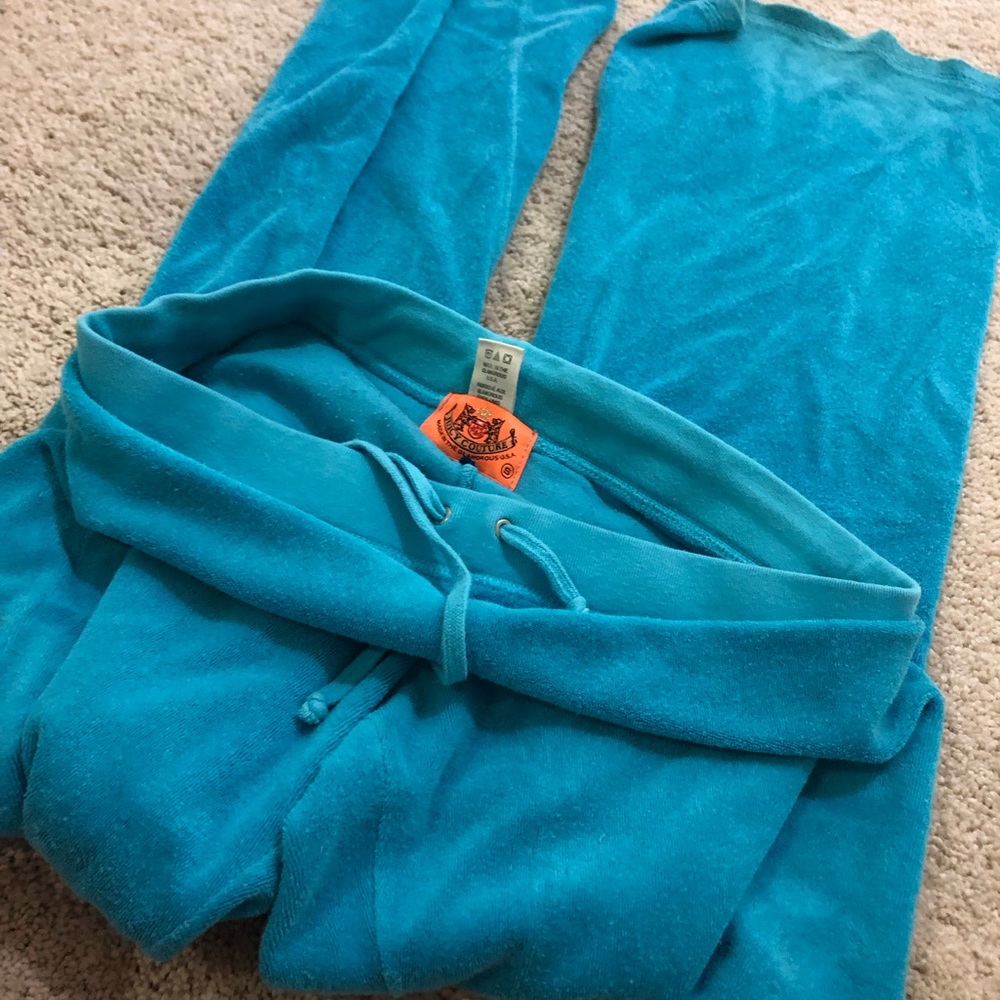 Used blue size S Juicy Couture terry cloth